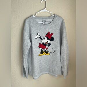 Disney Minnie Mouse Crew Neck Sweatshirt in XXL